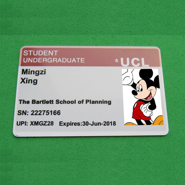 Personality Custom Entertainment Card UCL Cartoon Custom Entertainment Card UCL Studenpersonality Custom Card