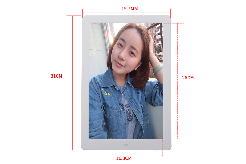 Quảng cáo hiển thị quảng cáo tại chỗ mới khuyến mãi Màn hình 12 inch HD màn hình LED gốc khung ảnh kỹ thuật số