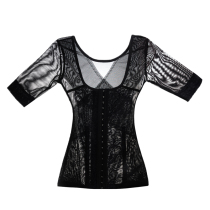 Tingmei Elegant Collection Abdominal plastic jacket short sleeve vest with adjustable three rows of buckle pregnant woman postpartum repair plastic vests