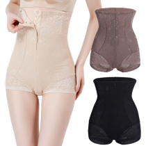 Zipped section for small abdominal belly collection of hip and hip postpartum shaping slim waistline close-up stomach plastic body trousers close-up pants