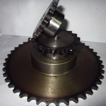 Sprocket 04C 2 points 52 teeth single processing machinery sprocket custom industrial sprocket professional custom large sprocket