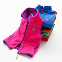 2021 new mens and womens childrens vest jacket Barking team baby outside wearing waistcoat childrens fleece vest spring and autumn outfit