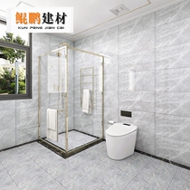 Through Body Full Porcelain Matching Deep Light Grey Kitchen Bathroom Tiles 400x800 Living-room Balcony Non-slip Small Floor Brick