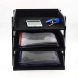 Creative DIY Cortex Three -Layer File File File Disk Office Three -Conconded File Bar Three Row File Seat Office Office