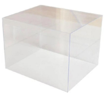 DIY hut dust cover hand-assembled building house model transparent cover one with Hut