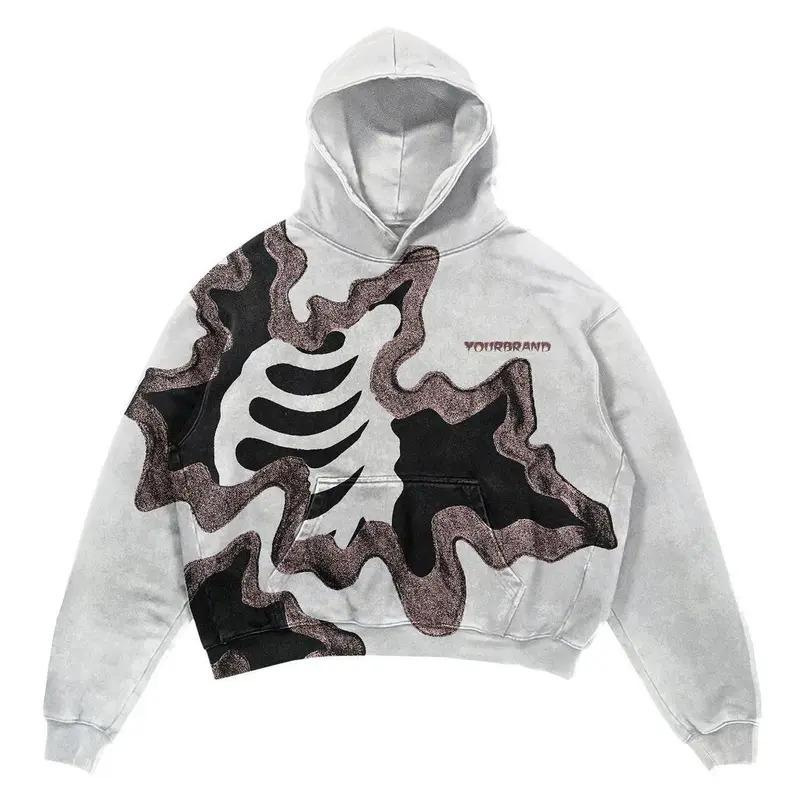 New Cross-Border Hooded Sweatshirt, Trendy Chinese Style, Cool Boy's Hoodie, Stylish and Versatile Commuter Top, New Arrival