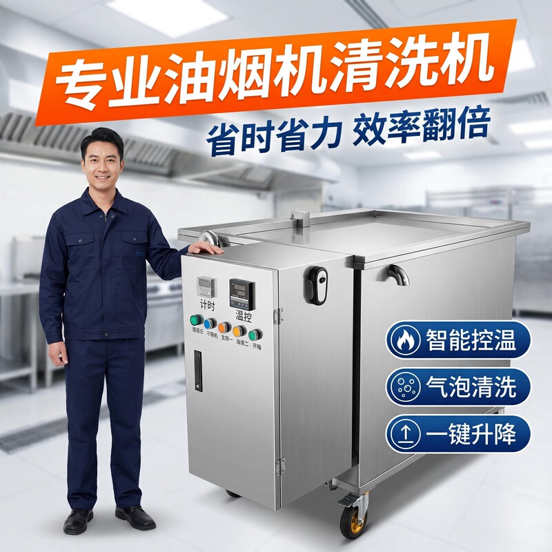 Bubble Cleaning Machine for Cleaning Range Hoods, Stainless Steel Soaking Tank, Purifying Machine Bubble Cleaning Machine for Cleaning Range Hoods, Stainless Steel Soaking Tank, Purifying Machine