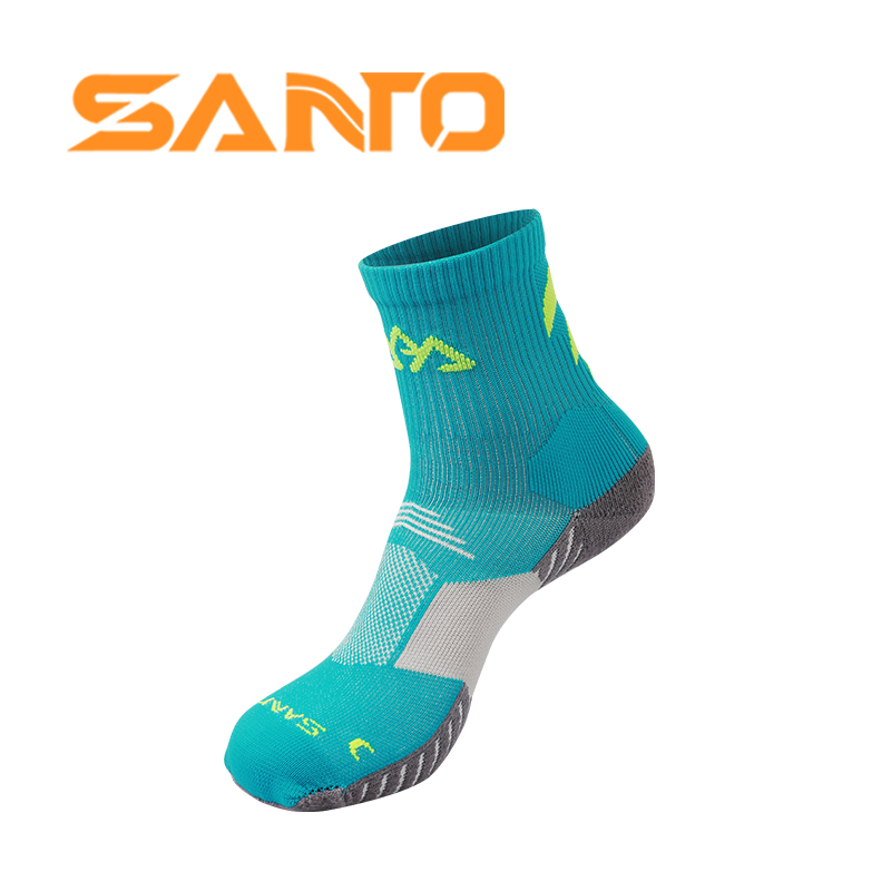 SANTO Running compression socks Silver ion deodorant socks Marathon running socks Outdoor quick-drying socks
