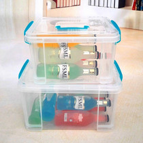 High transparent portable storage box Plastic cosmetics storage box Small storage box Sundries storage box Small medicine box