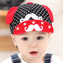 Baby hat baby hat 6-12-18 months 1-2 year old Korean version Child duck tongue hat sunhat spring 0777