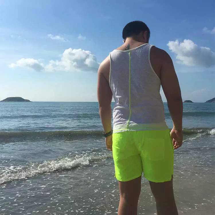 Thể dục Thể thao Du lịch Cát Trang chủ Giải trí Kẹo Bông huỳnh quang Bông Bông Vai Nam Vest Mua 1 tặng 1 áo thun ba lỗ