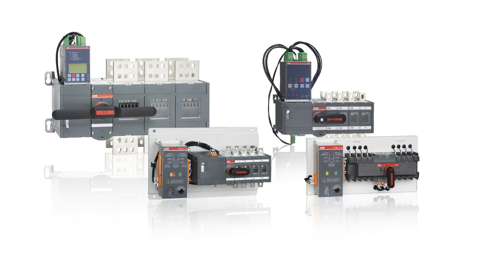 ABB dual power automatic transfer switch OTM315 400E4C10D380C original fake one penalty ten