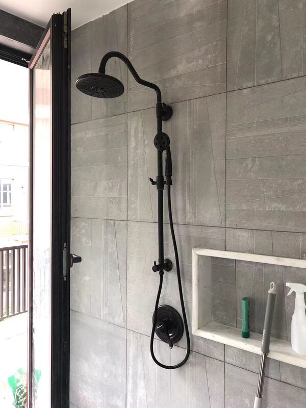 DELTA / Deya Dual-Function Concealed Thermostatic Shower Set with Adjustable Rod, Trendy Product