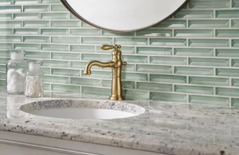 Delta/Deya/Derda Victoria Series Classic European and American Retro Hot and Cold All-Copper Faucet