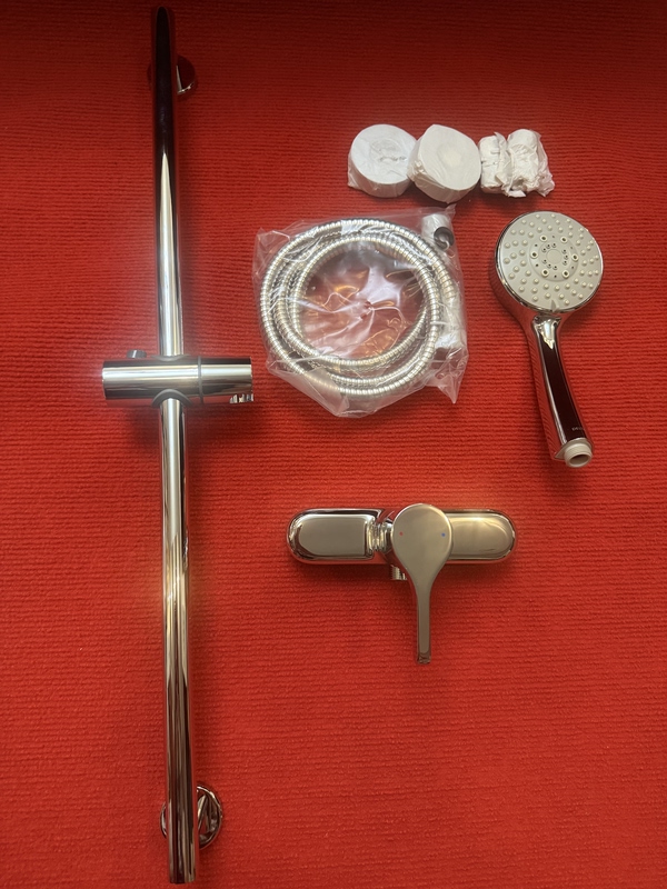 Delta/Deya/Deerda All-Copper Shower Head Set with 5 Water Flow Modes Handheld Shower