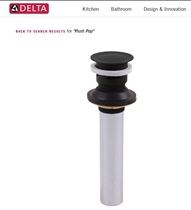 DELTA de and Dadeya import Original import water dispenser bouncing small lid with Doloras bronze