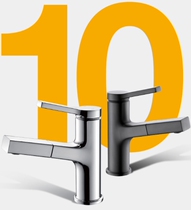 RAL winner New basin faucet Pull-out faucet Silent faucet Shampoo faucet Gun gray