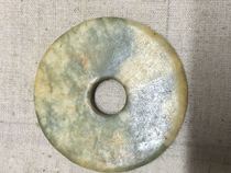 Jade coin 2 Red Mountain Cultural War Han Liaojin Ming and Qing Jade River Mill Jade Ancient Jade Old jade