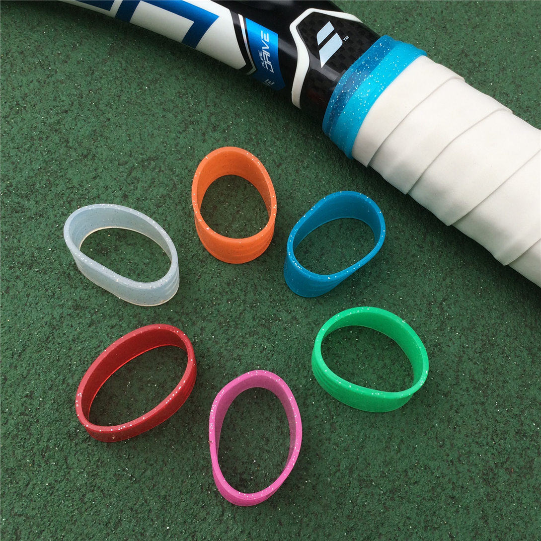 Tennis racket sweat-absorbing belt Hand glue sealing ring Bezel ring End fixed ring Rubber ring