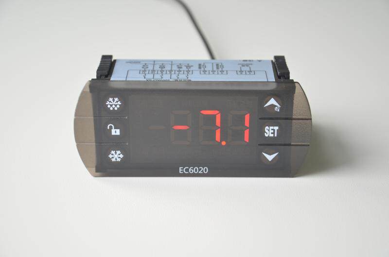 Cold Storage Depot Special Touch Screen Thermostat E6020 Keyboard Lock Refrigeration Frost Ventilator Water Pump Alarm Dual Monitor