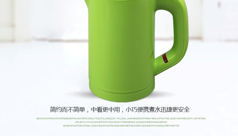 bình đun siêu tốc philips Jianhao đi du lịch nước ngoài mini nước sôi cầm tay bằng thép không gỉ ấm đun nước điện hình chén nhỏ cách nhiệt đôi chống vảy - ấm đun nước điện ấm siêu tốc 5 lít