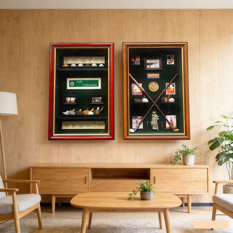 European-Style Handmade Golf Frame, Competition Commemorative Gift, Home Office Soft Decoration, Geometric Picture Frame European-Style Handmade Golf Frame, Competition Commemorative Gift, Home Office Soft Decoration, Geometric Picture Frame