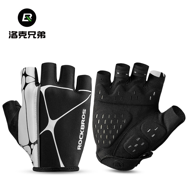 Lok Brothers Riding Gloves Short of summer Men and women Mountain road bike Bike Gloves Half Finger Riding Gear