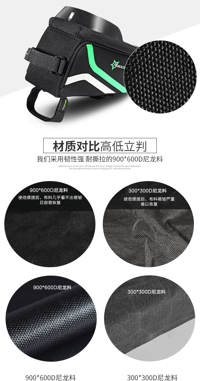 Sacoche pour vélo mixte ROCKBROS - Ref 2211654 Image 13