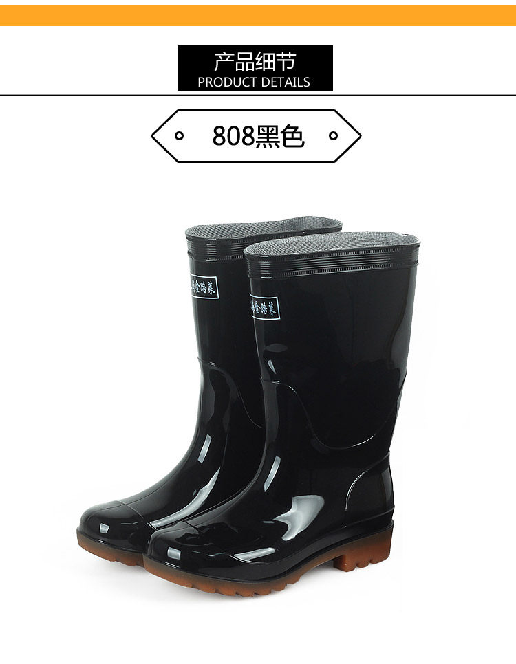 Chaussures - bottes caoutchouc homme pour printemps - semelle tendon - Ref 964655 Image 11