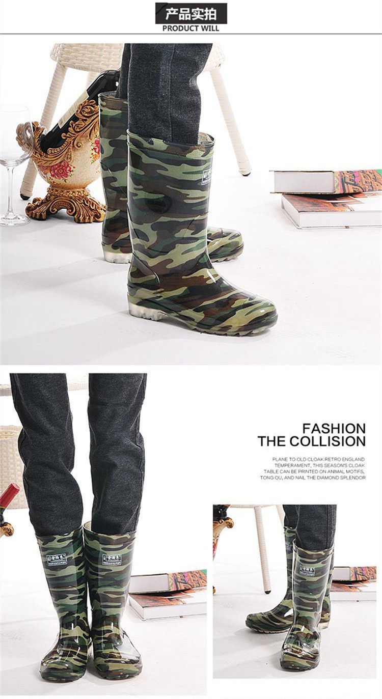 Chaussures - bottes caoutchouc homme pour printemps - semelle tendon - Ref 964655 Image 21