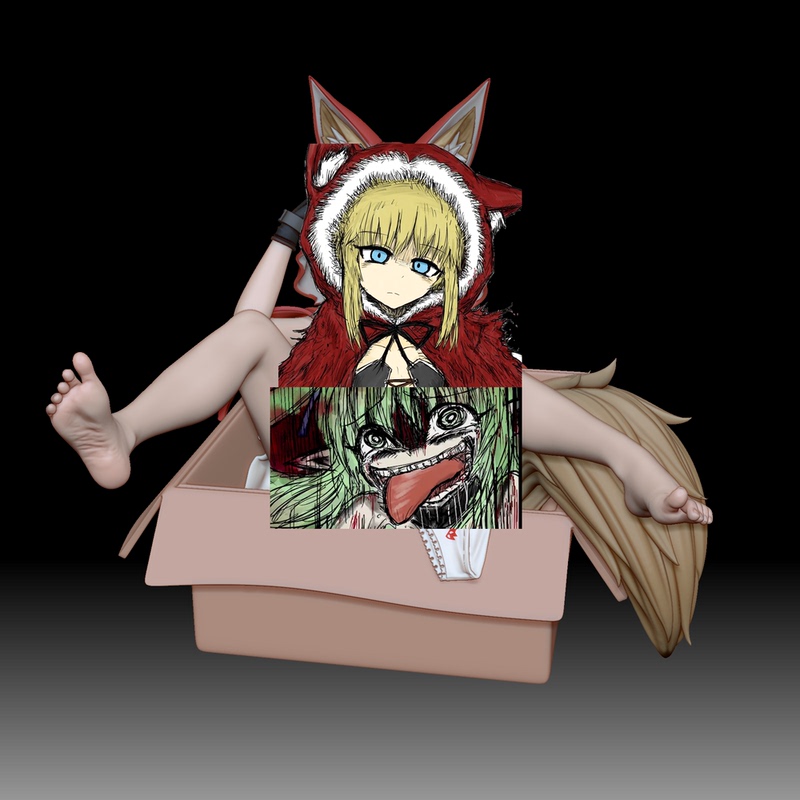 Little Red Riding Hood Gk Finished Product