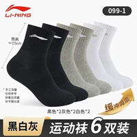 6 пары [черный, белый и серый - сплошной цвет] Комбинированный пакет более дисконтирован