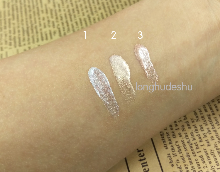 Hengfang ánh sáng cao nằm tằm sáng chất lỏng 3.5 gam ba màu mềm mại màu hồng tự nhiên sáng 5 highlight tạo khối