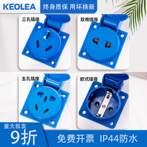 Outdoor New National Standard Multifunctional Anti-Rain Socket Panel 10A 16A 16A 23 23 220V Interior Miner