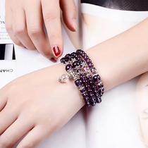 Womens Amethyst Bracelet Bracelet Necklace Transport Wangfu Evil Atmosphere Fashion 108 Gift Friends