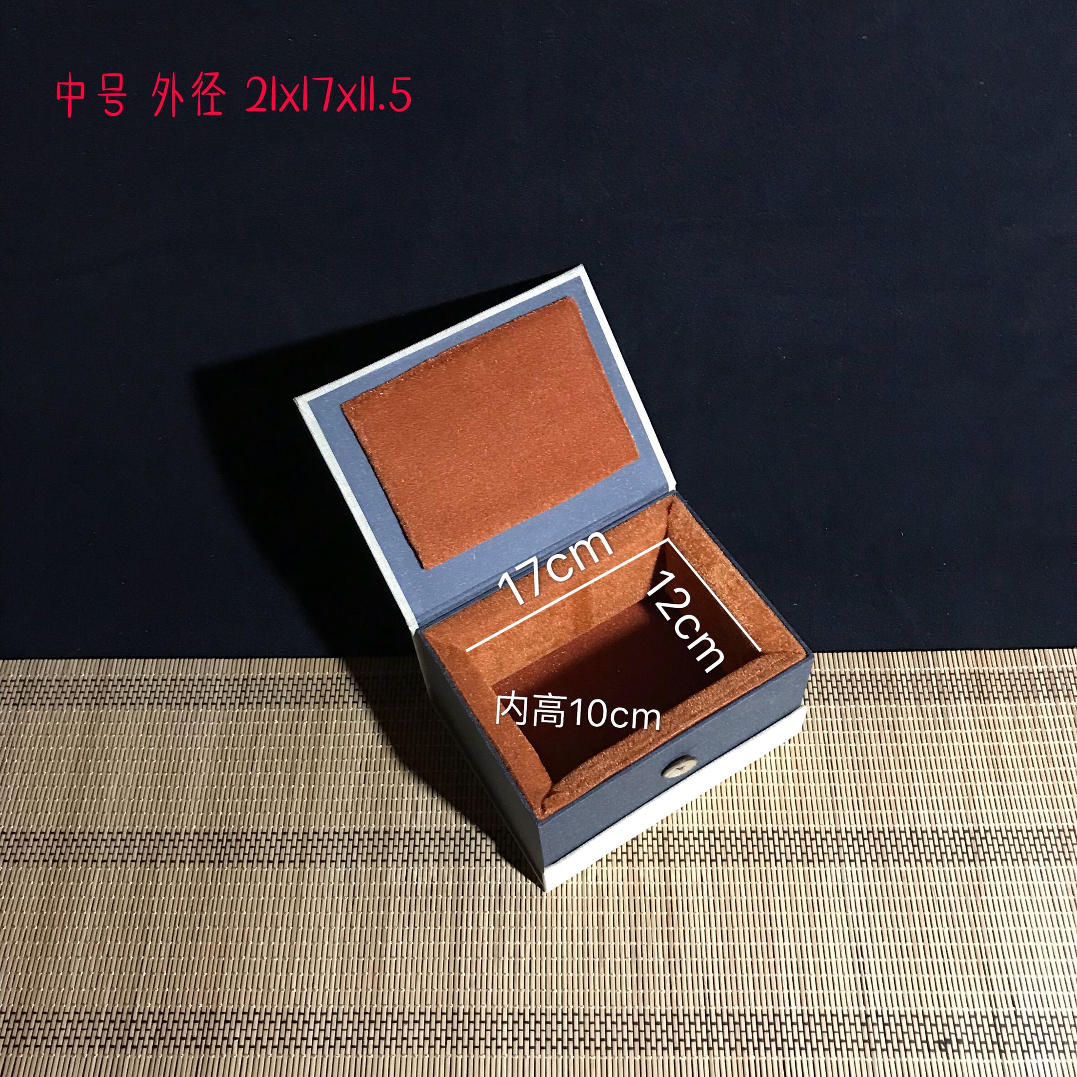 Hình chữ nhật bao bì hộp bình gốm trang trí sứ thư pháp và hộp lưu trữ tranh Ju Xin vải hộp quà tặng bán buôn - Trang trí nội thất trang tri noi that