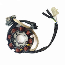 Silver steel mini side three motorcycle monster YGF150 200 engine ignition coil magneto stator assembly