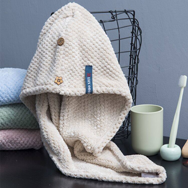 yodo xiui Japanese dry hair cap dry hair towel super absorbent and quick-drying adult female long hair cap wiping hair towel