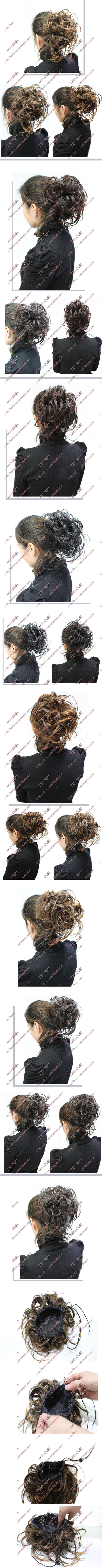 Extension cheveux - Chignon - Ref 237219 Image 19