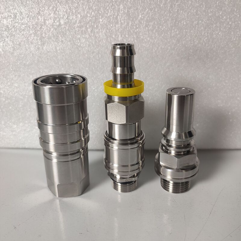 Stäubli Uqd04 Liquid Cooling Connector Danfoss Water Cooling Connector Uqd08 Danfoss Staubli Stainless Steel