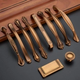 Новый китайский древний бронзовый мебельный шкаф, шкаф -шкаф в дверях, ручка ящика шкафа, антикварная шкаф