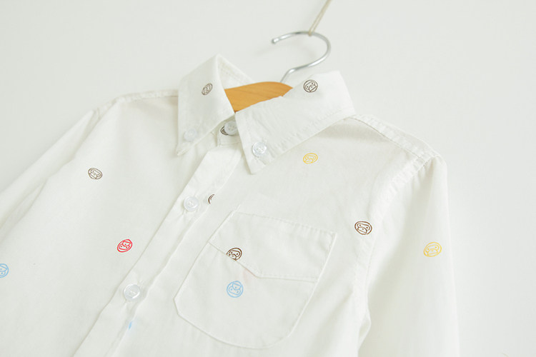 Chemise garcon à manche longue - Ref 2076099 Image 16