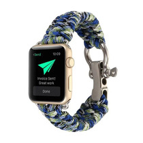 Apple 7th generation watch456SE sports strap iwatch321 umbrella rope nylon metal buckle wristband for men and women