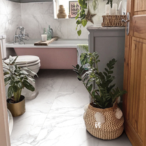 Jing Yue Nordic modern toilet tile jazz white kitchen wall tile Carla White bathroom balcony living room floor tiles