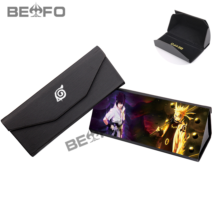 Beufo Club Anime Naruto Anime Peripheral Triangular Folding Glasses Case Student Portable Storage Box Beufo Club Anime Naruto Anime Peripheral Triangular Folding Glasses Case Student Portable Storage Box