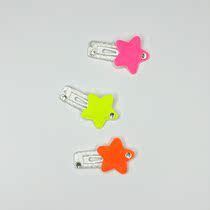 South Korea imported pet bb clip fluorescent star hairpin Maltese Yorkshire Teddy bear hairpin