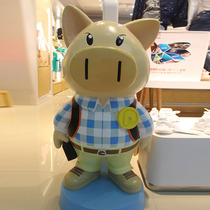 Custom GRP Mall Catering Shop Clothing Online Red Shop Casual Place Creativity Abstract Decoration Sculpture Pendulum