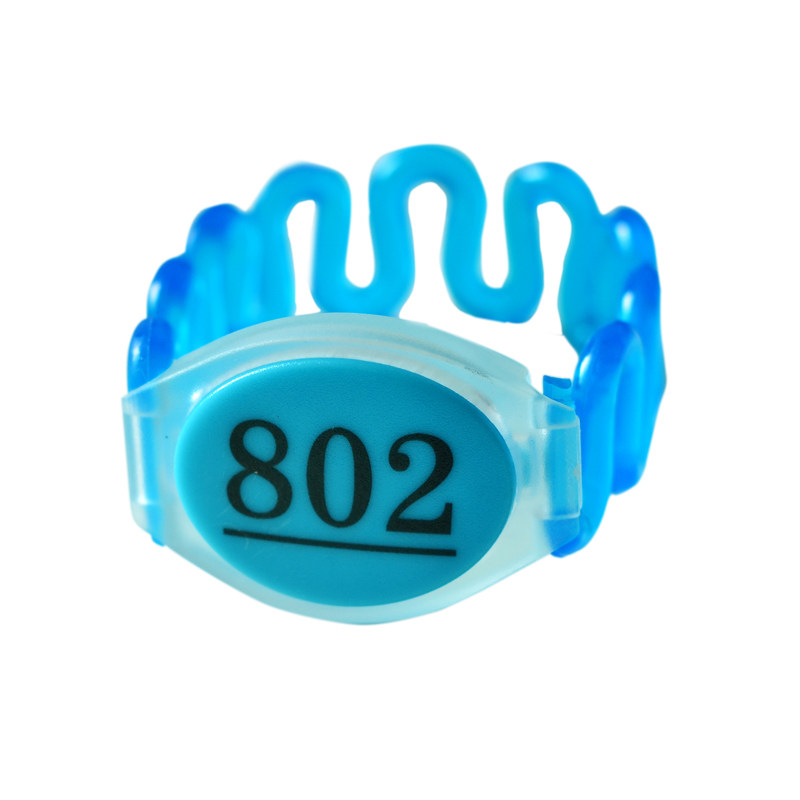 Customized hand number plate with clip