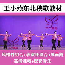 2020 Wang Xiaoyan Northeast Yangko textbook Basic skills combination finished dance performance combination dance dance video tutorial