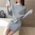 Đồ dệt kim mùa thu 2019 mới của nữ dài Hàn Quốc thời trang tay áo hoang dã áo len dài tay áo - Cardigan áo khoác len cardigan Cardigan